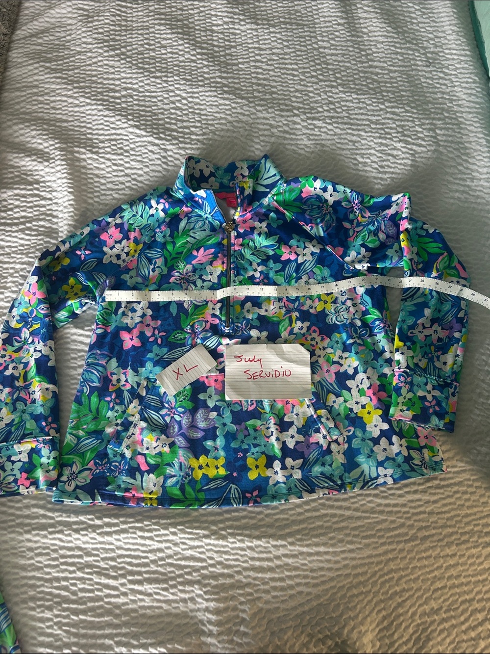 Lilly Pulitzer quarter zip: great colors!